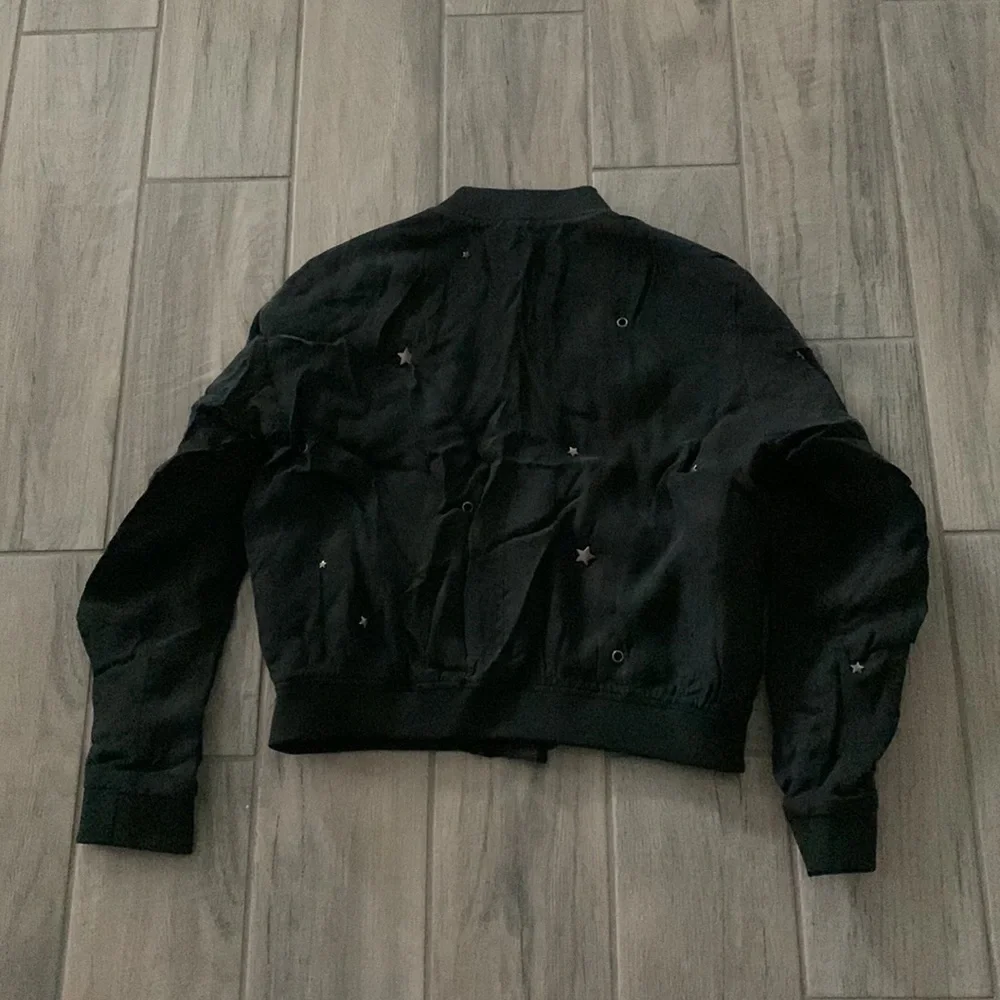 Rails Ace Bomber Jacket in Black & Studded - Picture 10 of 10